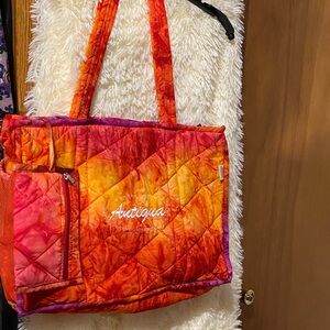 Rima Women’s Quilted Tie-Dye Tote Bag